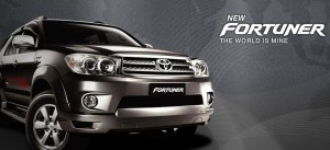 sewa mobil Fortuner manado